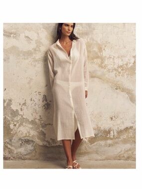 The Handloom shirt dress o/s